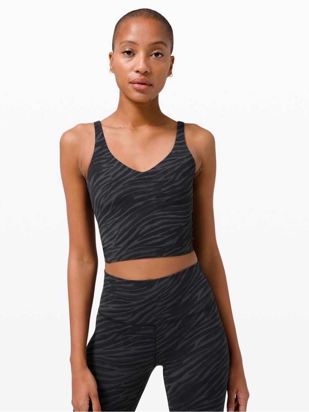 Lululemon Align | Size 12 | Black Zebra Print | EUC